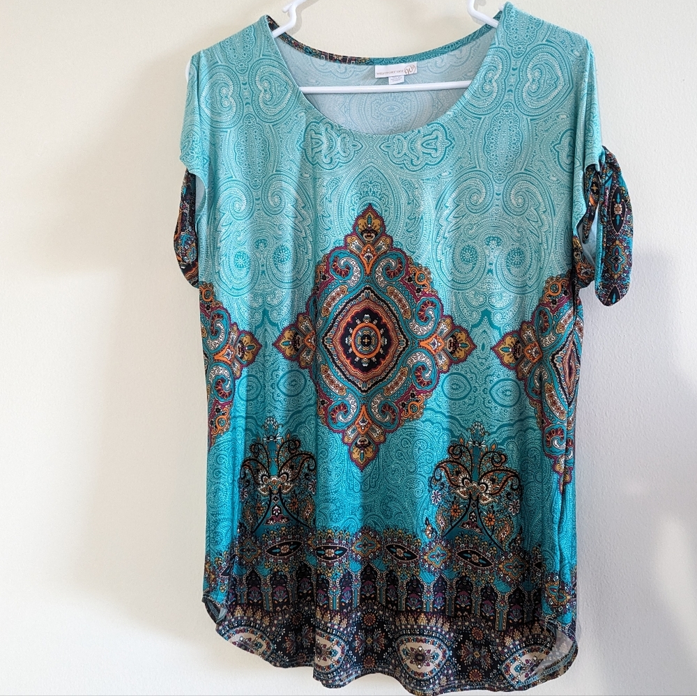 Westport 1962 XL Tie Sleeve Bohemian Shirt